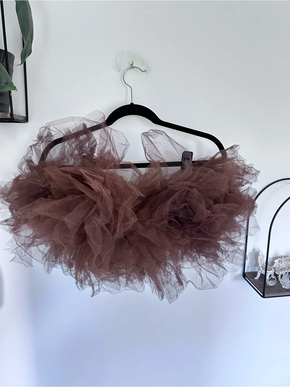 Brown Dress Up Tulle Tutu Costume Accessories